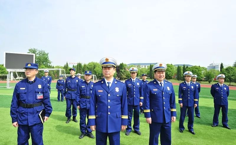 湖北省消防救援总队张春阳政委出席全省2019年度新入职消防员教育训练