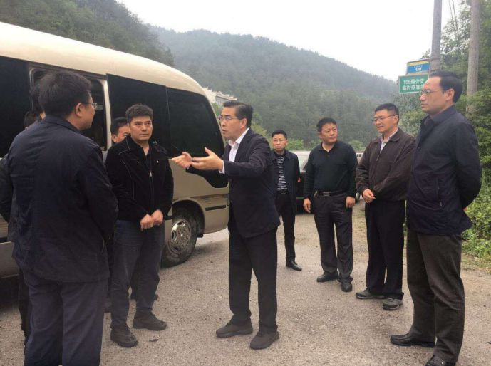 郧阳区委书记孙道军调研神定河,泗河流域生态环境保护工作