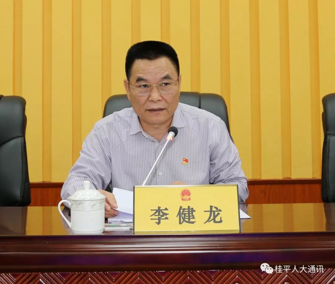 桂平市第十六届人大常委会第三十次会议,市人大常委会副主任杨永新