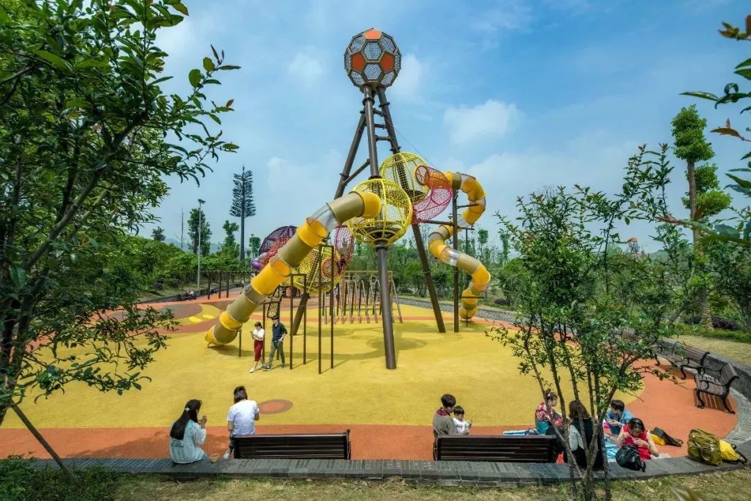 重庆枫香湖儿童公园图片