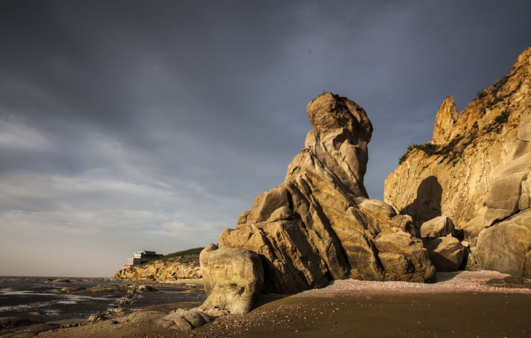 海蚀奇观02团山寻龙02辽宁团山国家级海洋公园海蚀地貌成因
