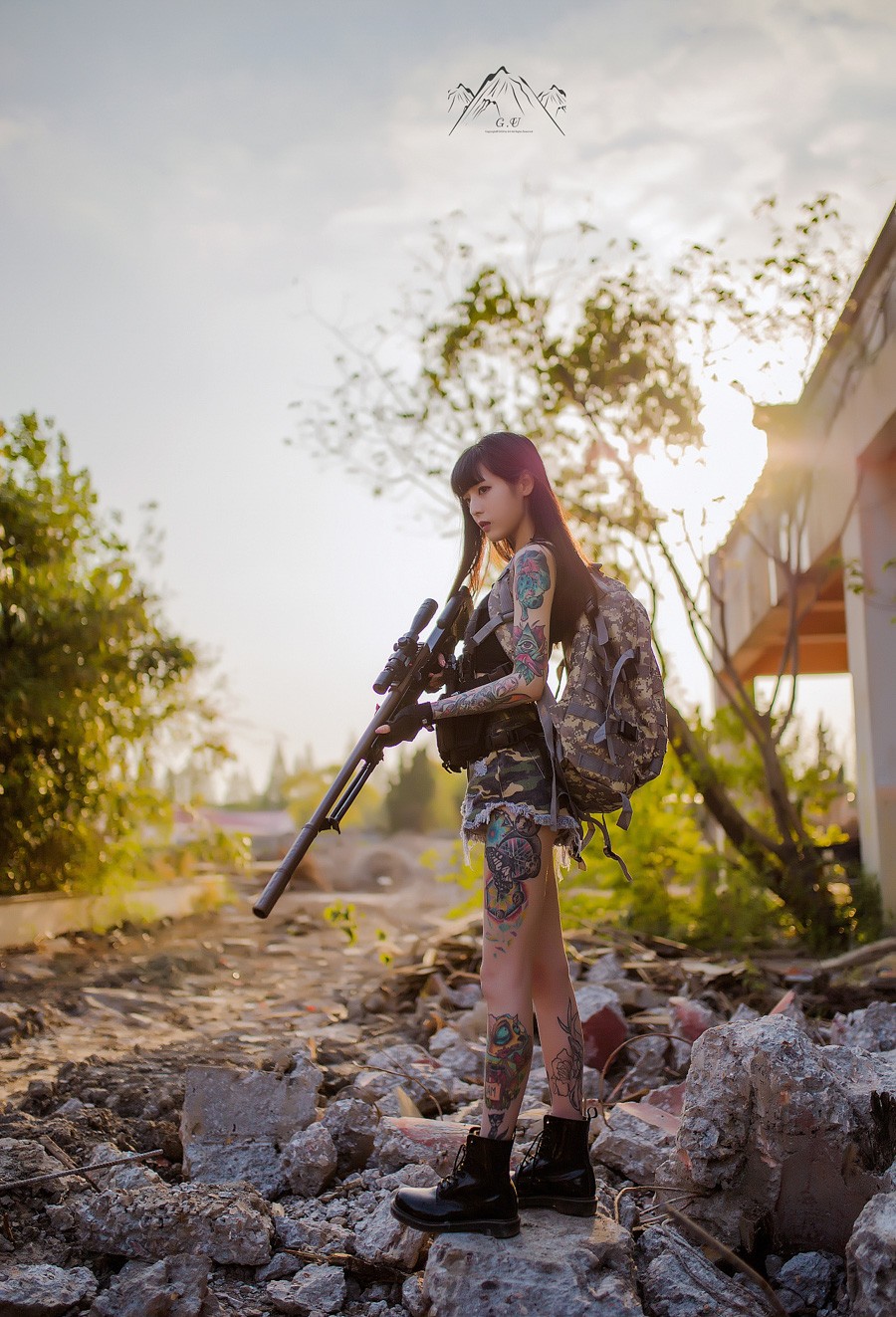 cos:少女前线,大吉大利,今晚吃鸡