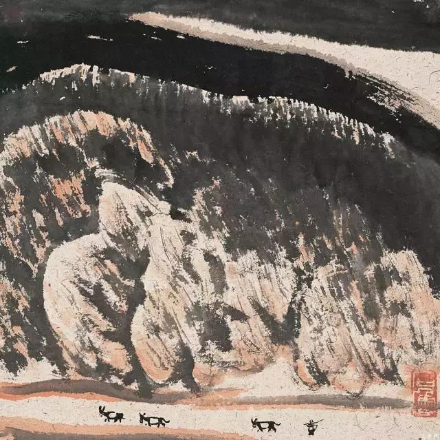 书画名家石鲁作品欣赏