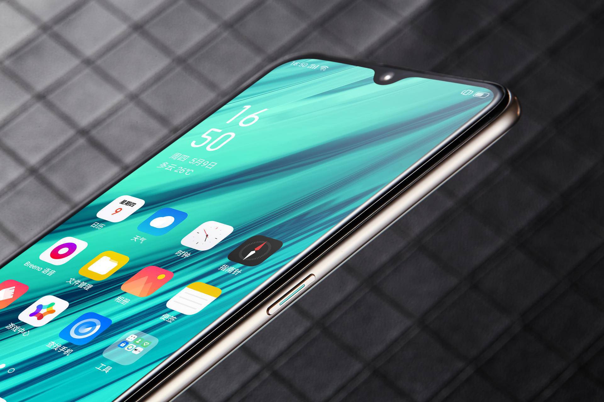 oppoa9冰玉白图赏宝石般的外观质感超高阶的使用体验