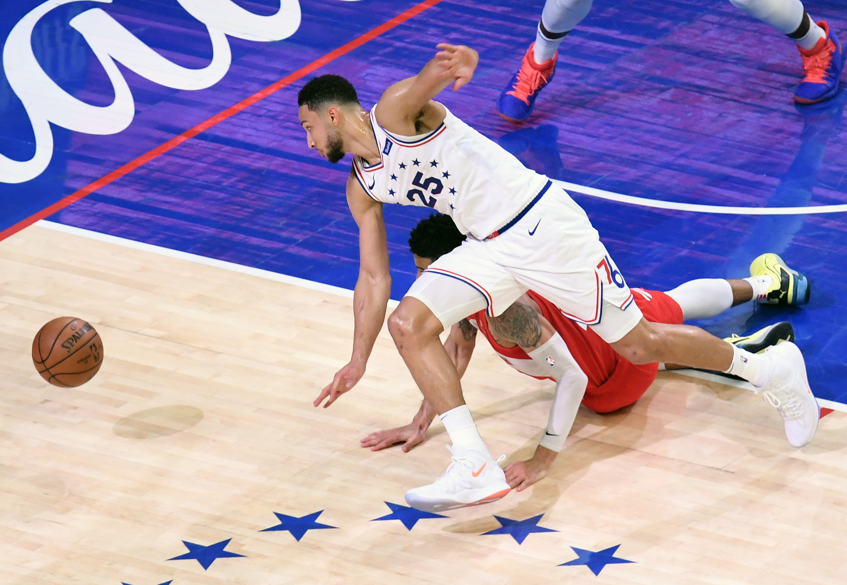 篮球——nba季后赛东部半决赛:76人胜猛龙