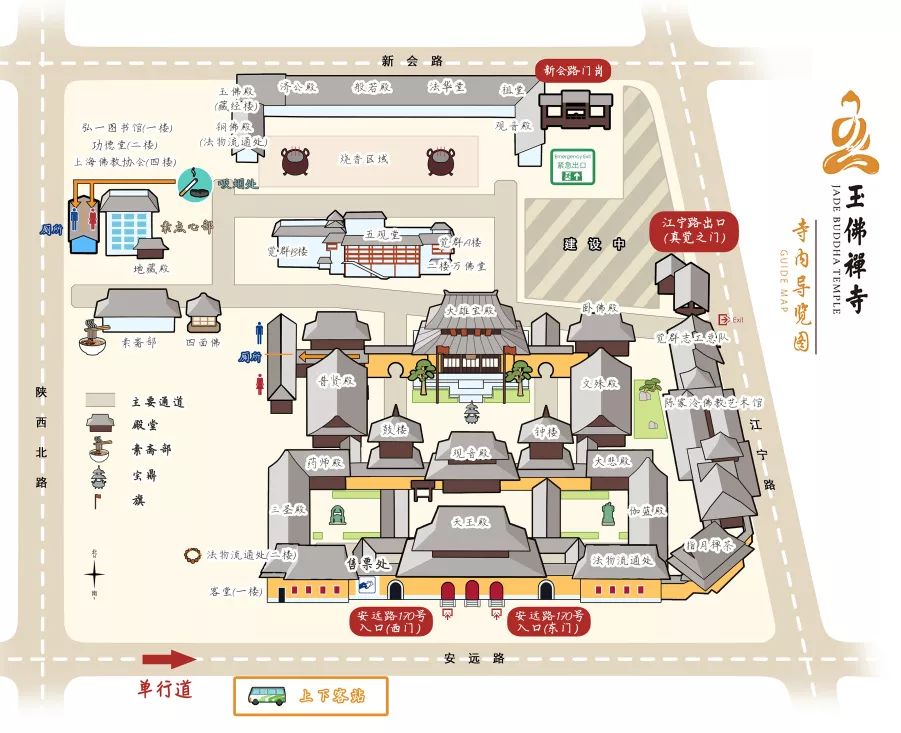 北京法源寺平面图图片