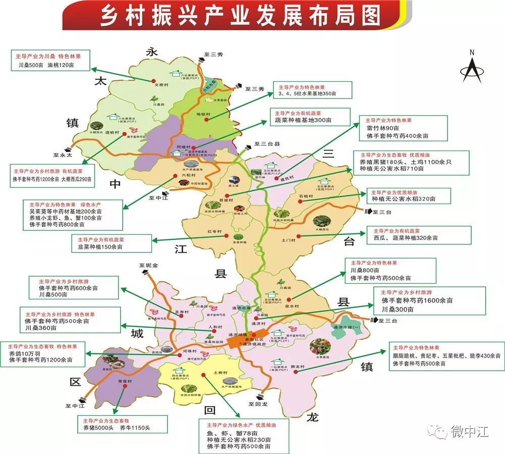 乡村振兴 | 通济镇:点线促面,遍地开花,乡村振兴结硕果
