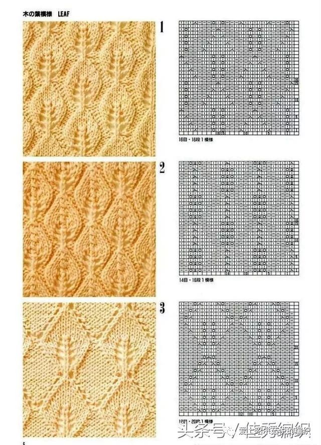 花色线毛衣编织法图片