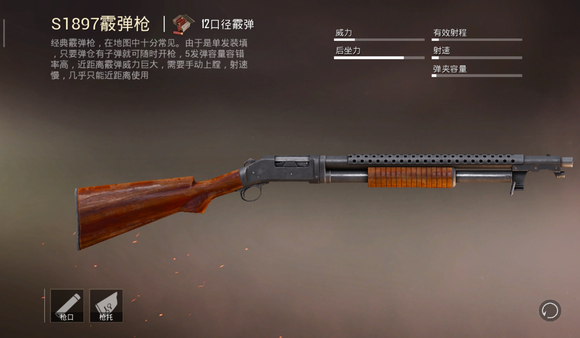 和平精英:最强近身武器综合排行,三把喷子上榜,可都败给了它_子弹