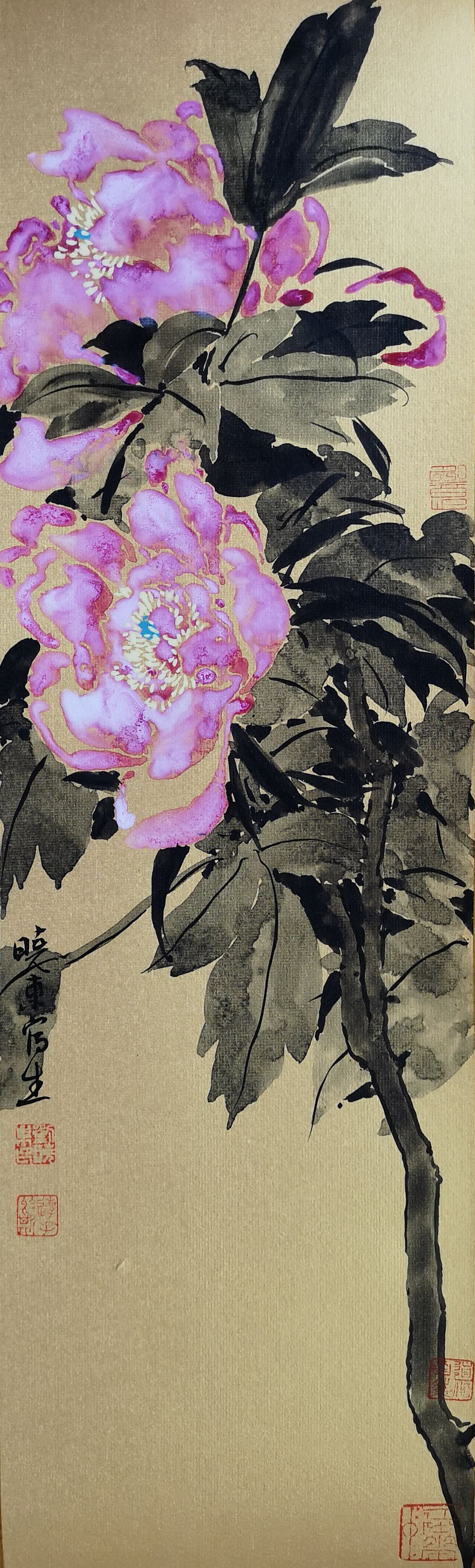 中国画名家画家刘晓东花鸟画作品欣赏