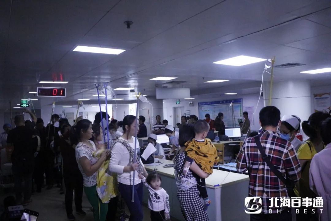 北海市人民医院儿科人流量堪比五一,医生有话要说!