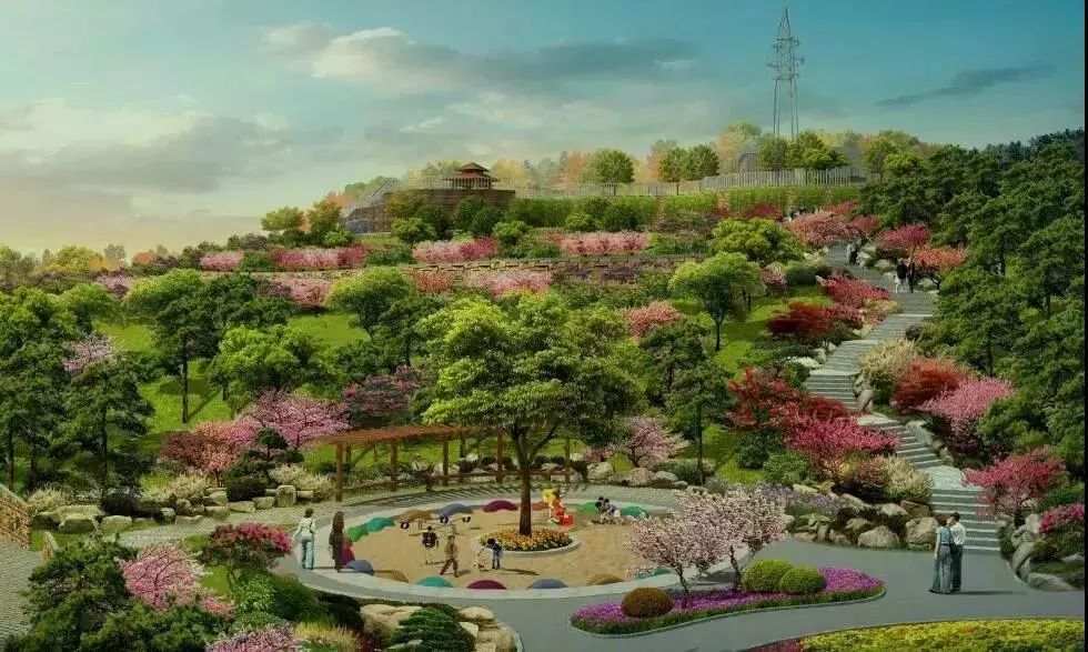 年底前完工经区曲阜山体公园最新施工进展来了