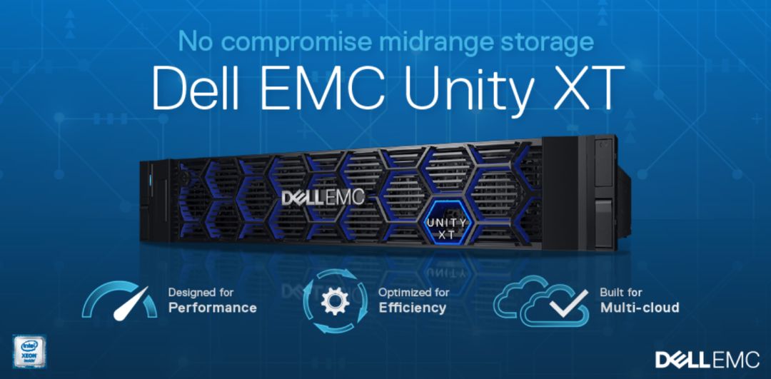 这次大会上,戴尔科技集团推出了全新的dell emc unity 中端存储系统