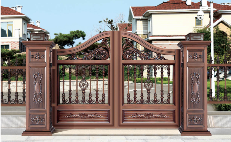 风水大师分享:农村别墅大门放这来财!