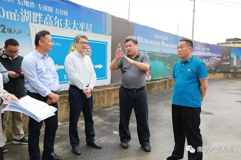 兴宁区委副书记林涛带队走访调研辖区企业