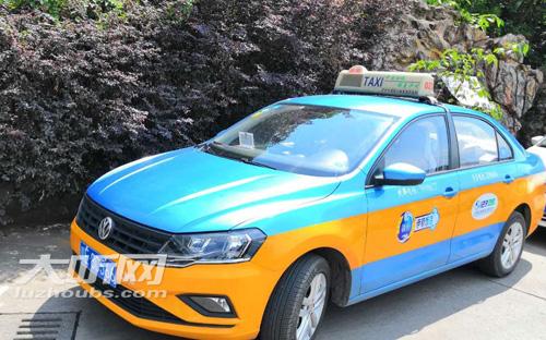 泸州城区出租车陆续换新 黑科技热力地图亮相