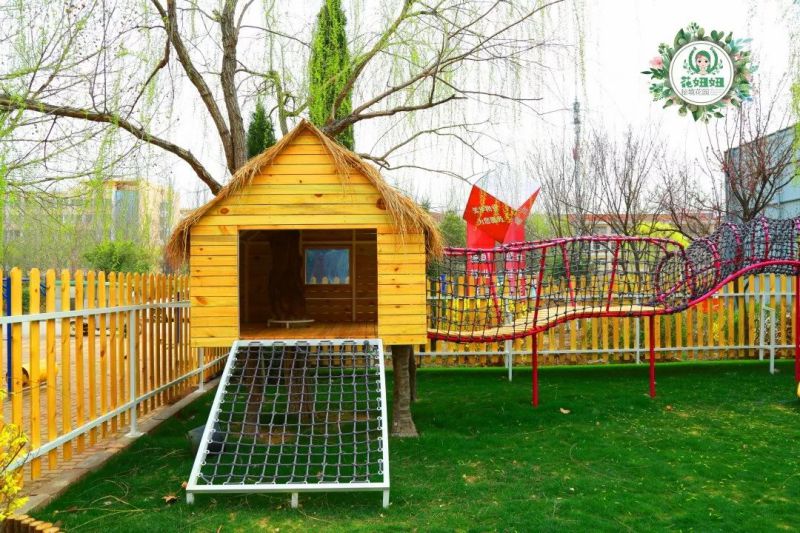 幼儿园户外景观设计施工案例花园式生态幼儿园改造篇