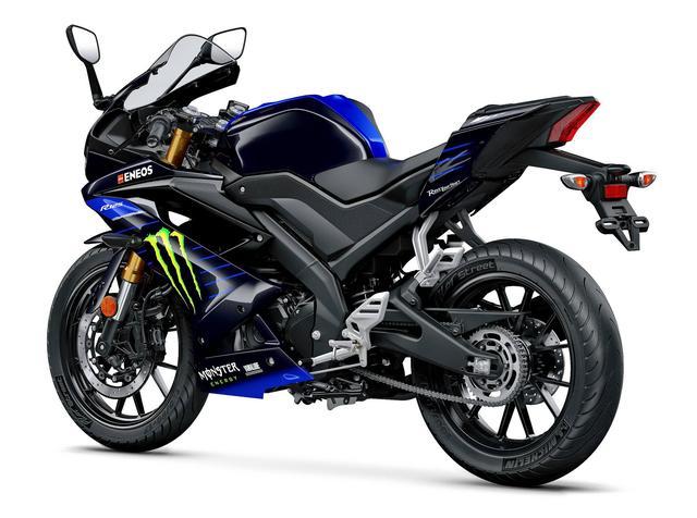 yamaha 发布 monster energy 魔爪版 yzf-r125_搜狐汽车_搜狐网