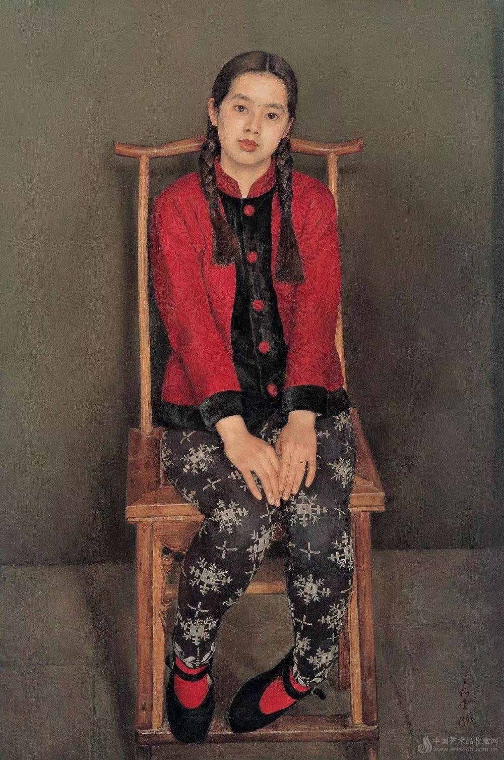 杨飞云人物油画欣赏(8)