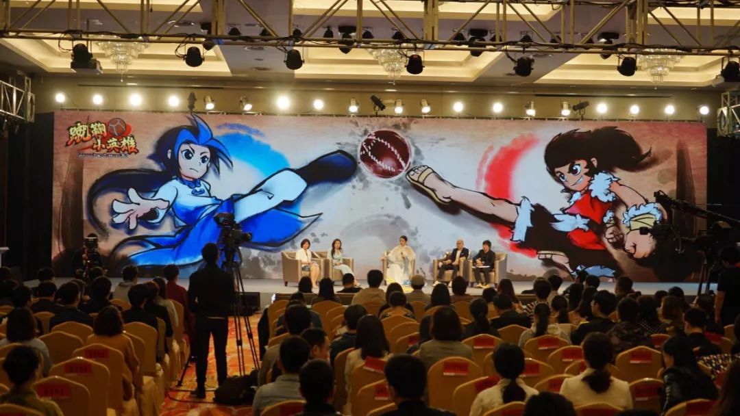 蹴鞠小英雄,激活热血足球梦现场传统ip改编:黄伟明表示,融合中国传统