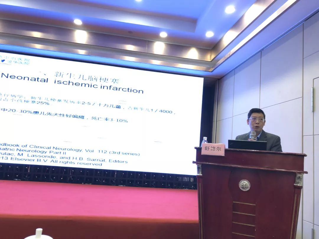 委员,金华市中心医院儿科主任王凯旋作《儿童坏死性脑病的诊治》专题