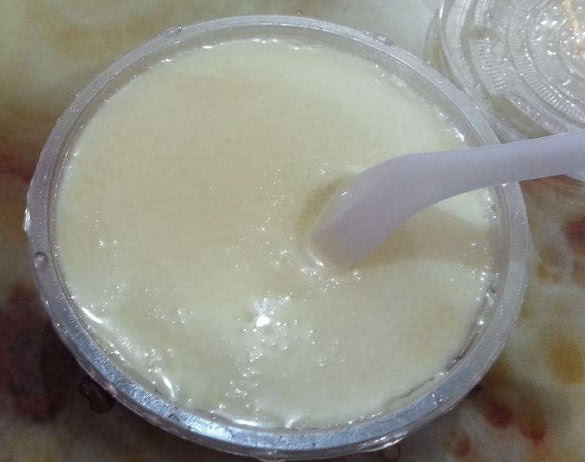 白带酸奶图片