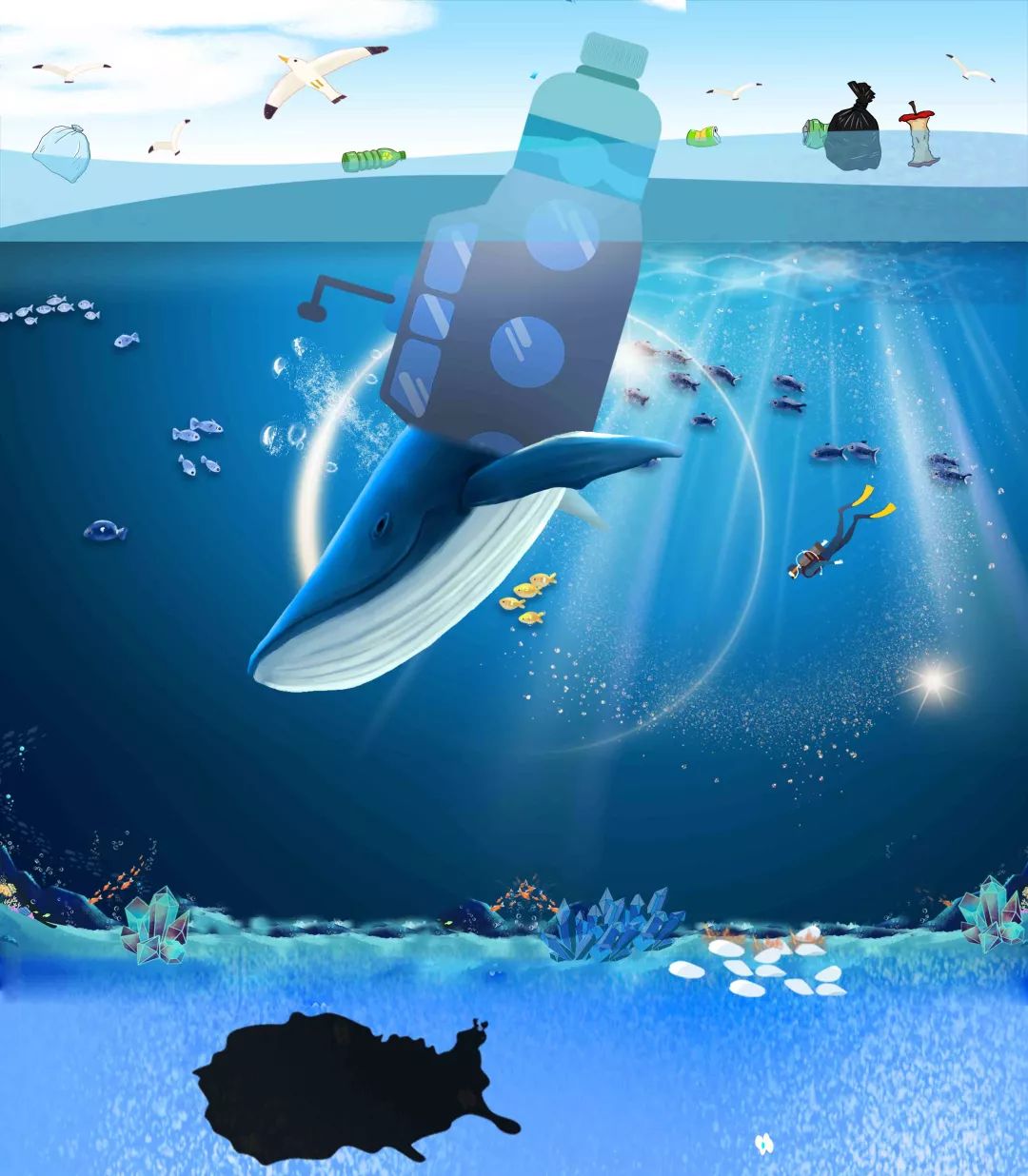 作品展示|平面设计,做你所想_海洋