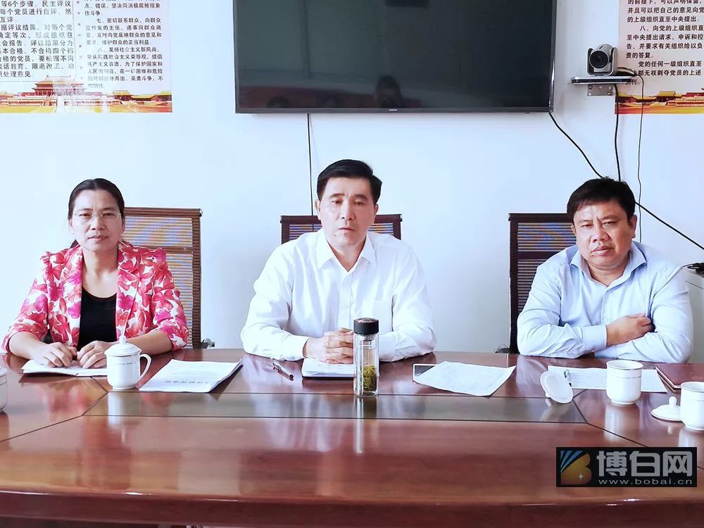 博白县县长罗培球到这个部门现场调研破解机构改革突出问题