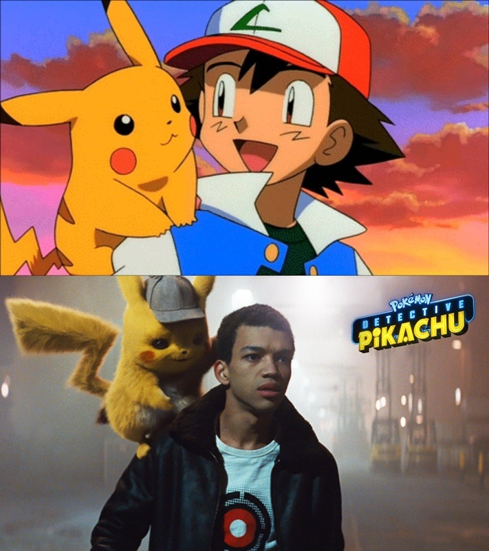 pikachu大侦探皮卡丘精灵宝可梦搬上大荧屏了