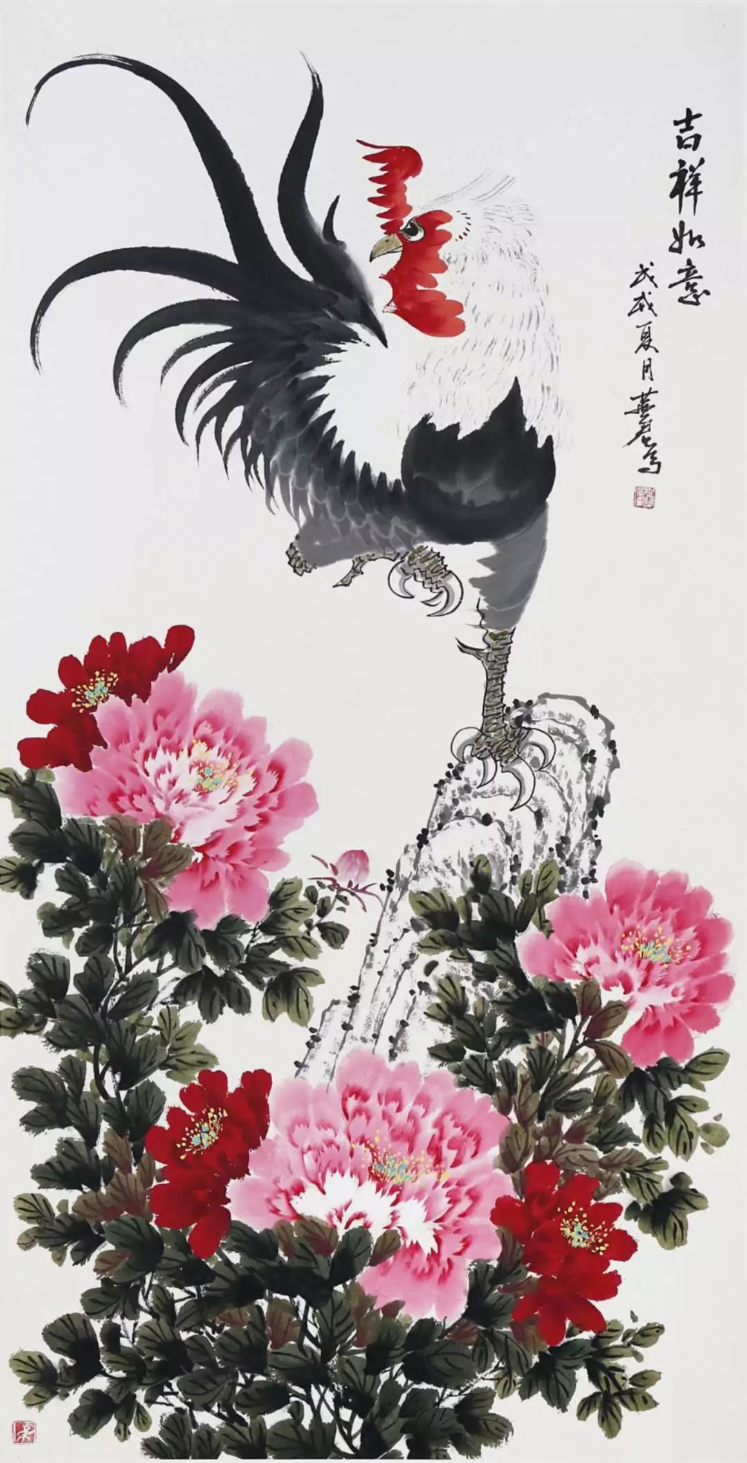 中国花鸟画名家白燕君