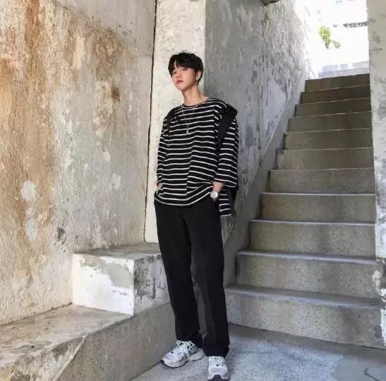 男生穿搭也很讲究的显高又显帅小奶狗就是这么养成的