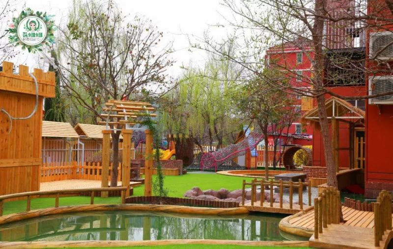 幼儿园户外景观设计施工案例花园式生态幼儿园改造篇