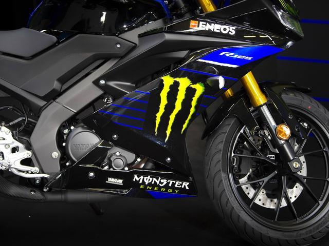 yamaha发布monsterenergy魔爪版yzfr125