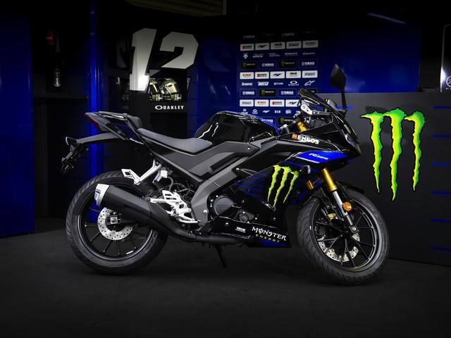 yamaha发布monsterenergy魔爪版yzfr125