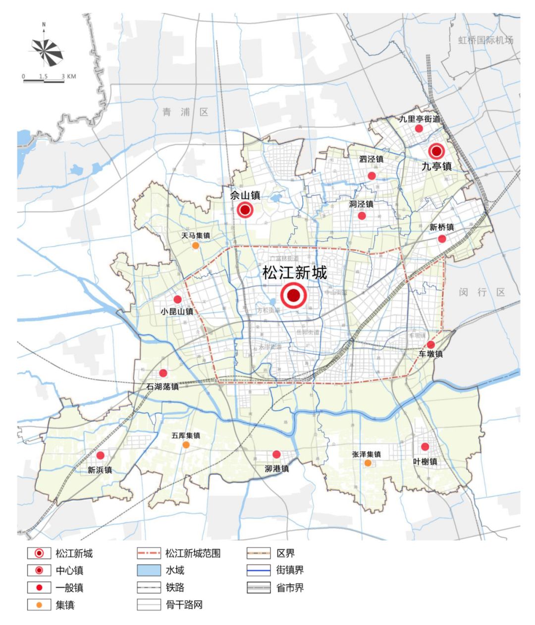 松江总体规划2035正式公布未来的松江是这样的