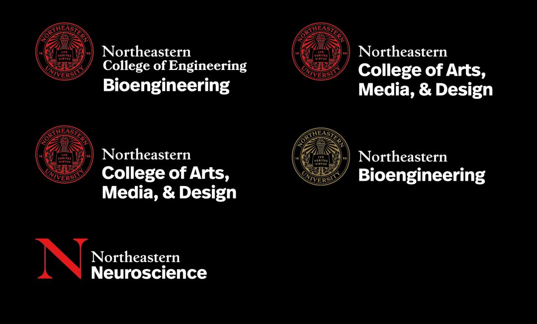 馬薩諸塞州波士頓northeastern大學新標誌欣賞