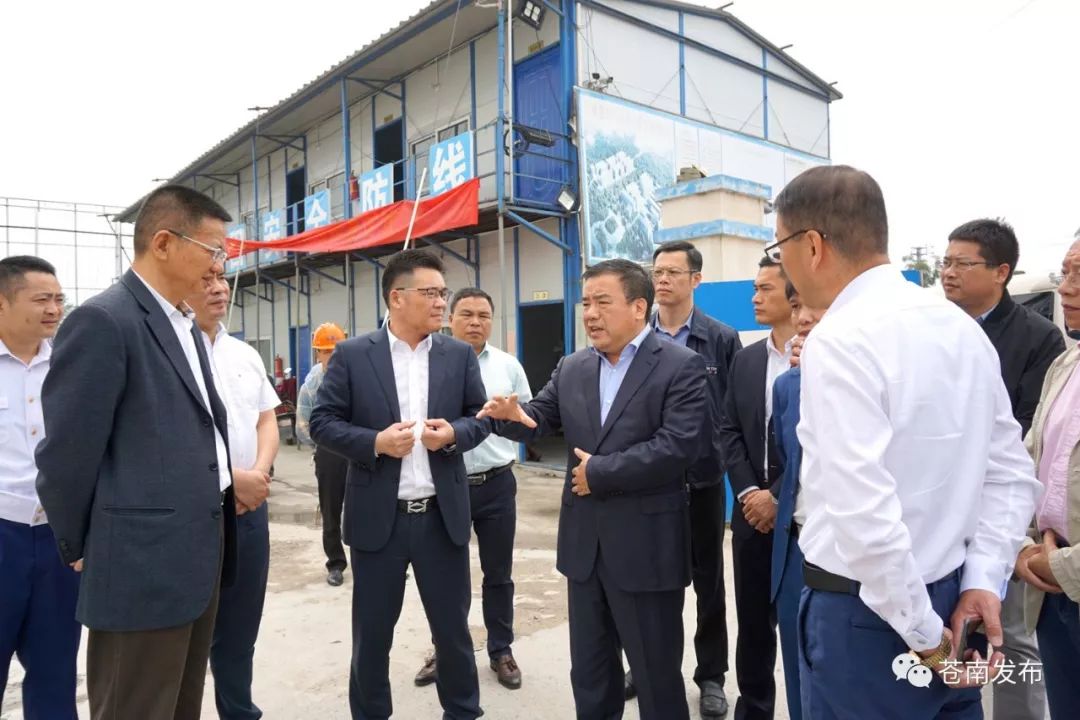 苍南两大特色行业整治进展如何?县委书记黄荣定实地督查