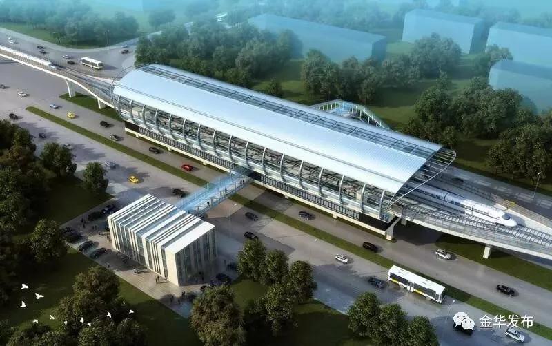 东阳8个轻轨站点曝光东阳人以后出行更加方便