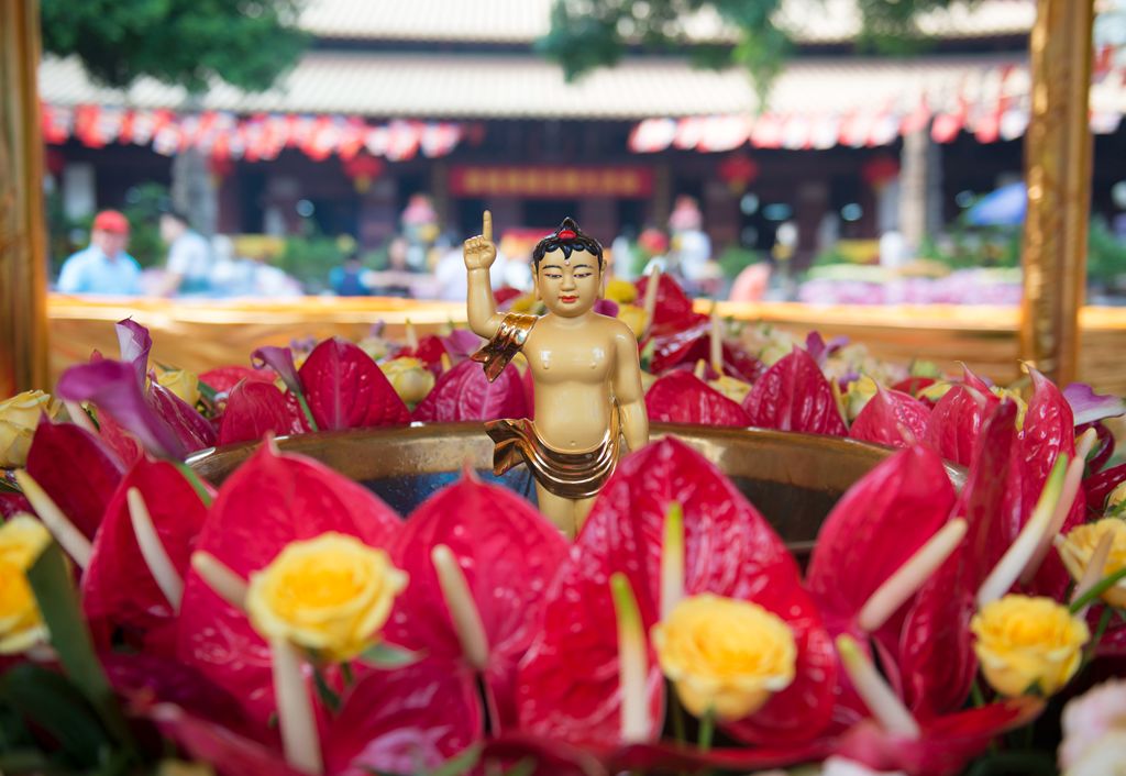 一起来光孝寺浴佛吧~_功德