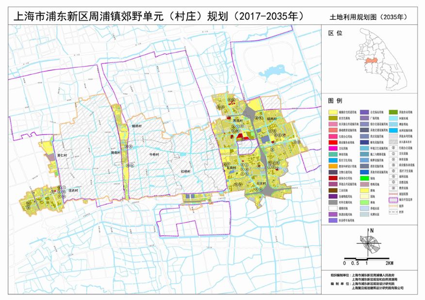 打造成为上海市乡村振兴标杆周浦镇郊野单元规划草案正在公示