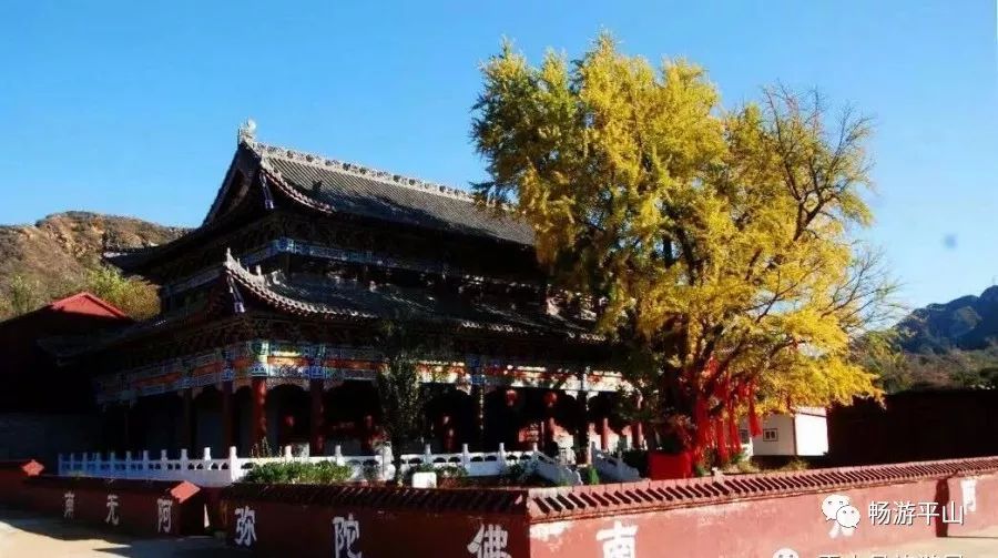 难掩惊艳美景平山县觉山寺极为珍贵的历史文化遗产