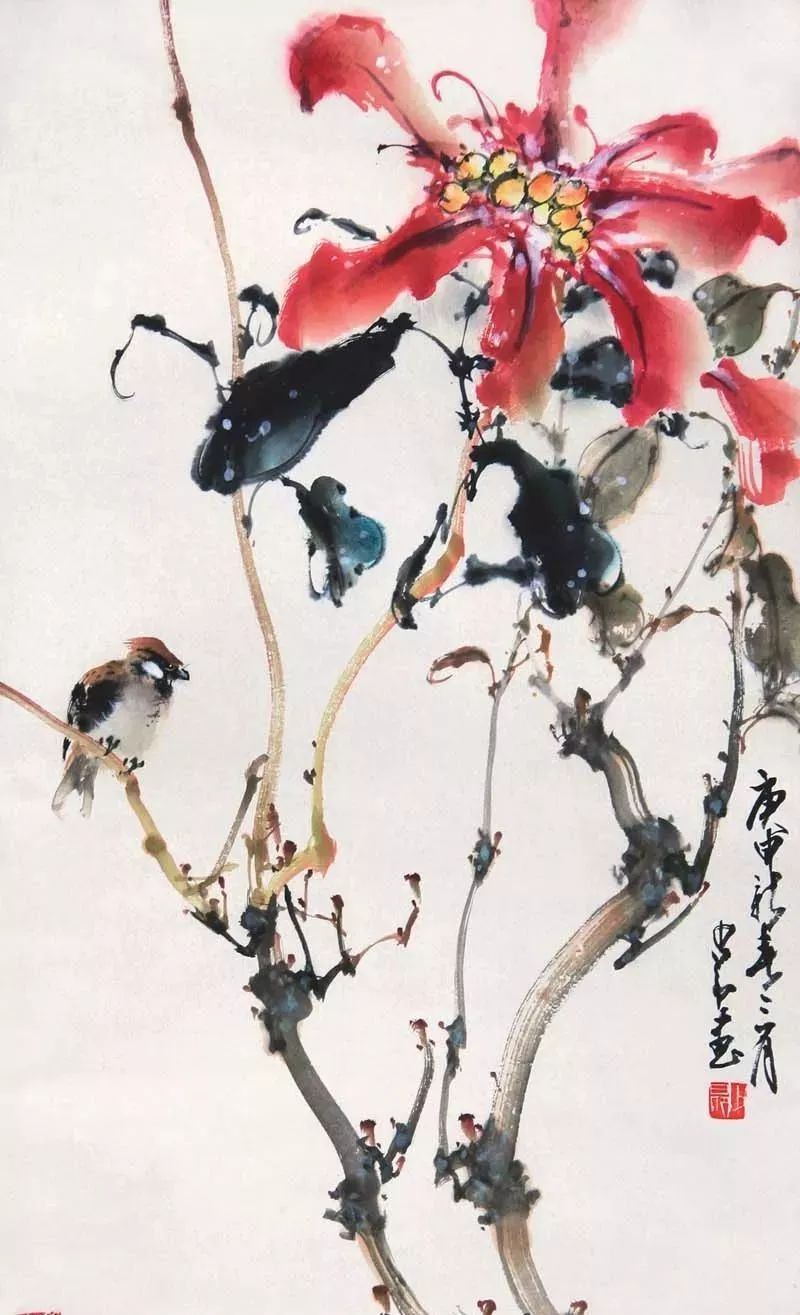 中国花鸟画第一人当无出其右