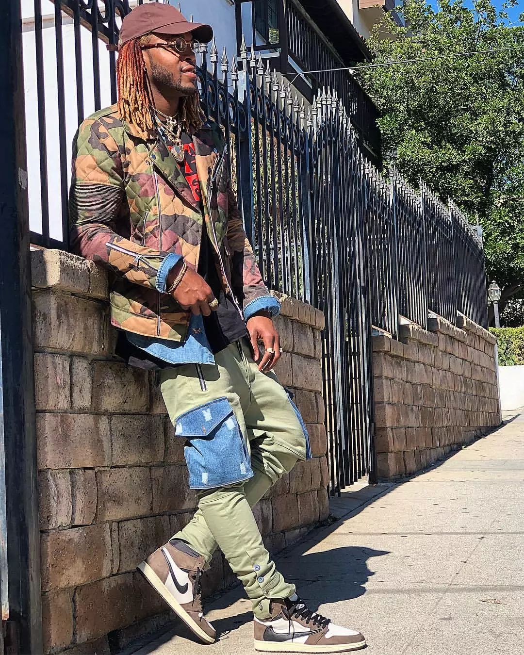 instagram上的用户们都怎么穿这双travisscottxairjordan1