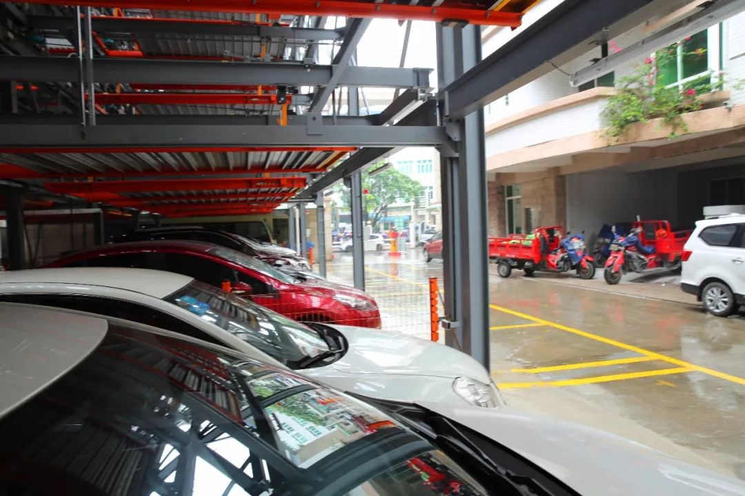 四会首个经营性质的"高大上"立体车库即将对外开放