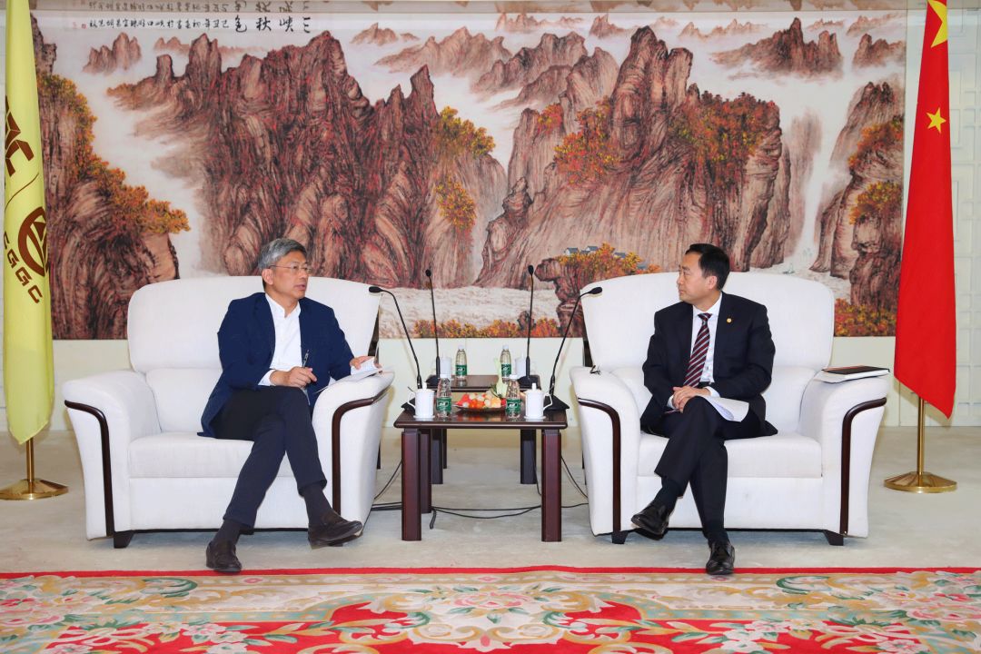 外交部亚洲司副司长陈海到公司调研