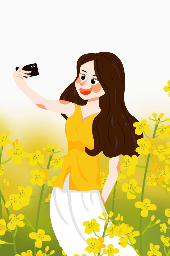 学生们的100个自画像.