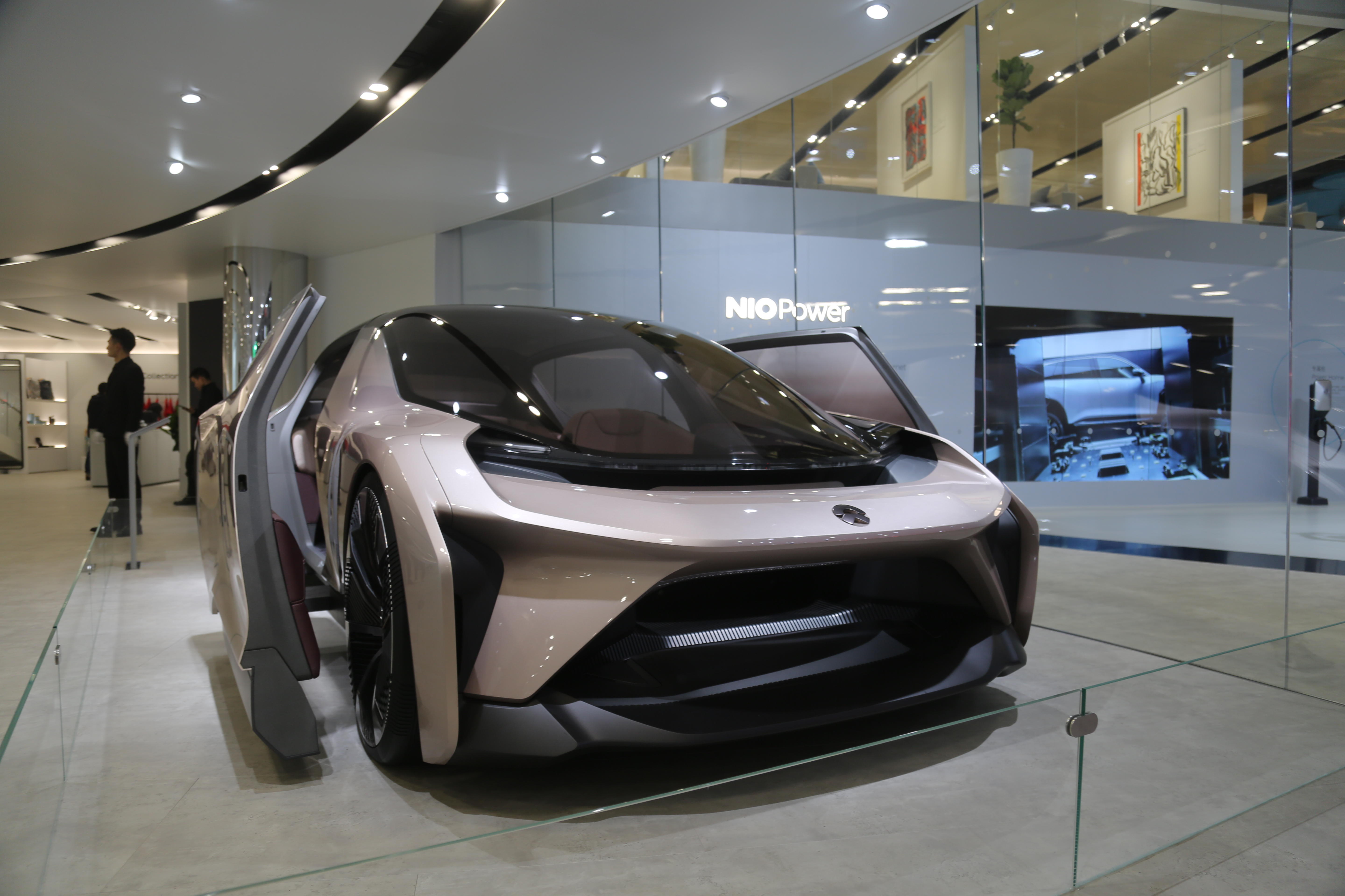 号称"第二起居室",蔚来首款概念车eve实拍,或将亮相深港澳车展!