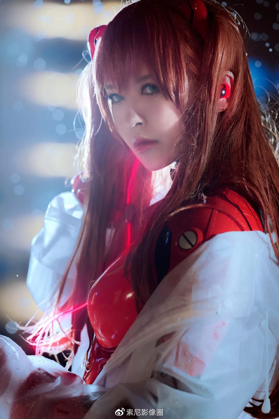 使用索尼明日之镜fe135mmf18gm拍摄明日香cos人像