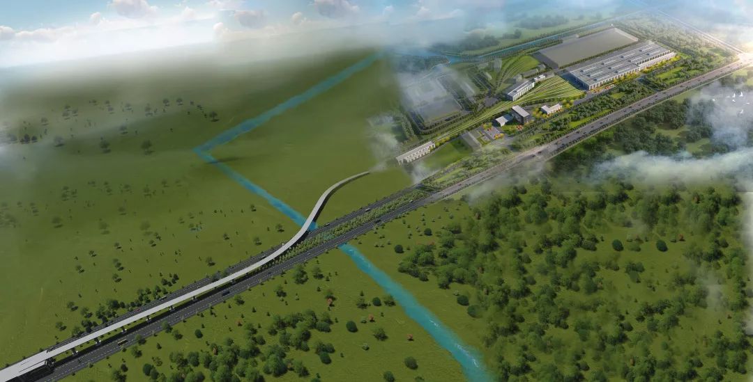 【宁奉项目】出入段线高架桥主体施工全部完成