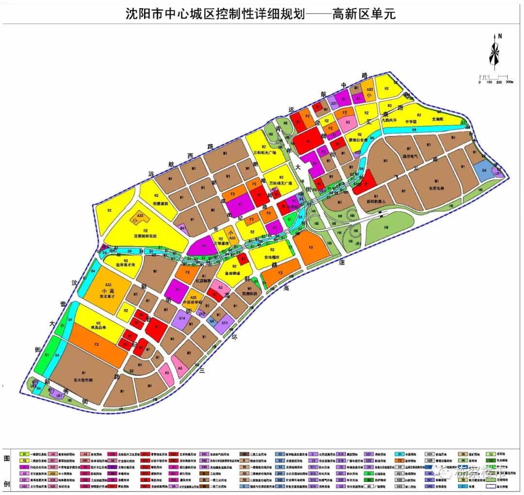 沈阳市浑南新区规划图图片